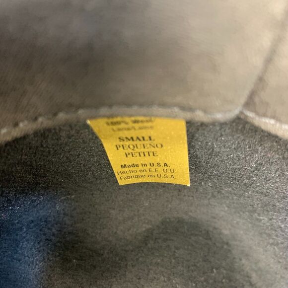 Wigens NWT 100% Wool Brown Fedora Size S - Picture 5 of 5